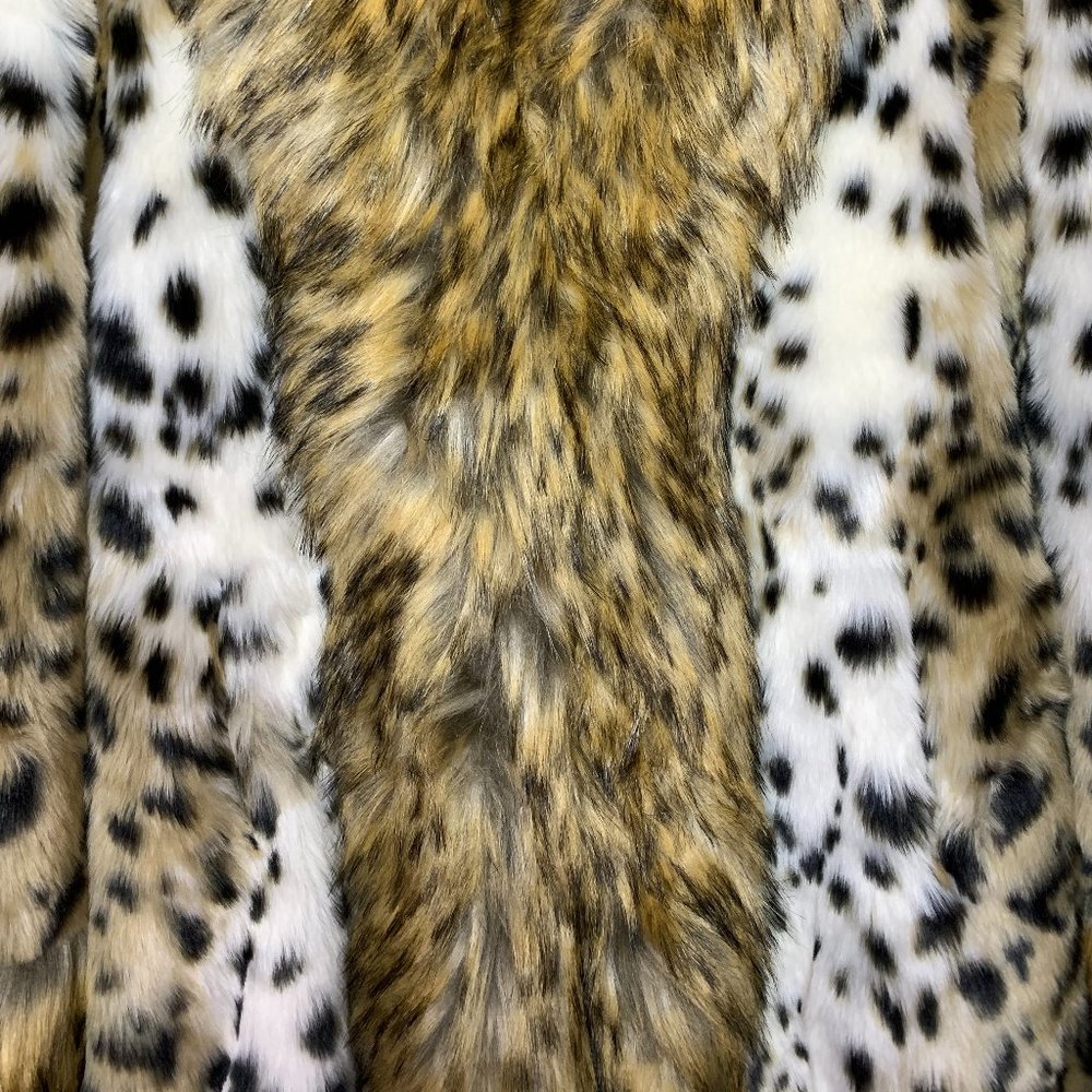 NWOT Fabulous Furs Faux Fur Coat XS - Picture 9 of 13